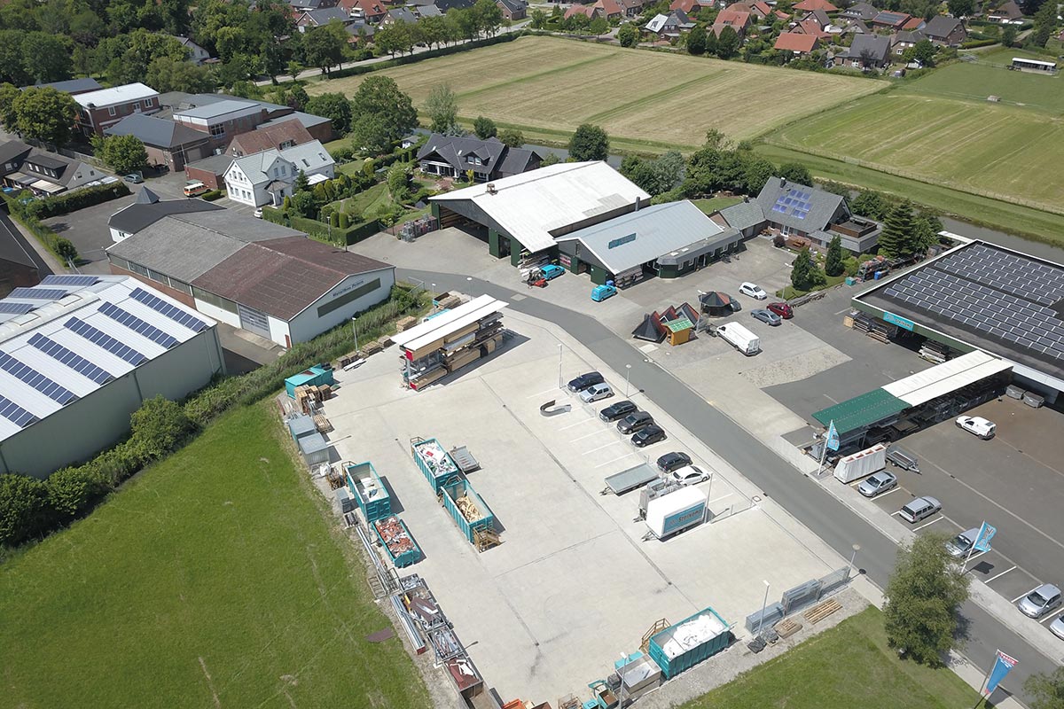 Neubau Containerplatz